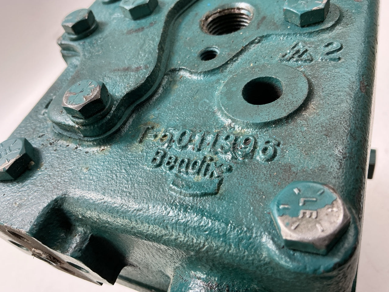 CORE Haldex 5004187X TF750 Air Brake Compressor - Detroit Diesel 60 Series 0°