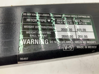 NEW - OUT OF BOX 51062 Class III Trailer Hitch, 2'' Receiver