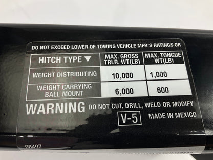 UNBOXED 51075 Class IV Trailer Hitch For 2006-2008 Ford F-150, Lincoln Mark LT