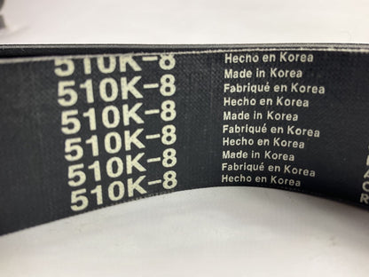 NEW AFTERMARKET 510K8 Serpentine Belt, Made In Korea