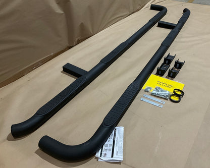 UNBOXED 52-574-B Nerf Side Step Bars 2015-2018 Silverado Sierra Crew, Short Bed