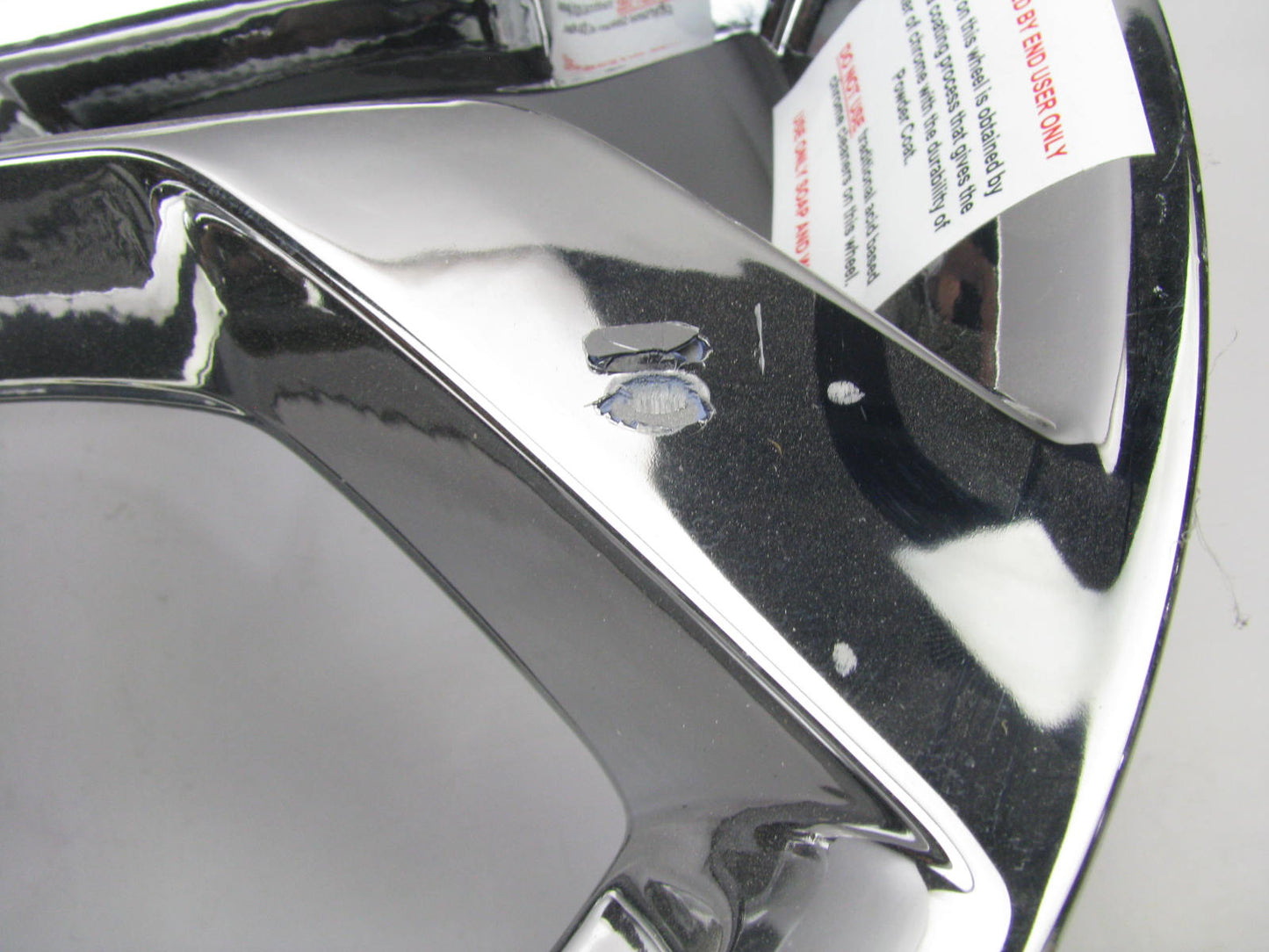Cosmetic Damage - 529102V150 Wheel Rim CHROME 18X7.5 OEM For 12-15 Veloster