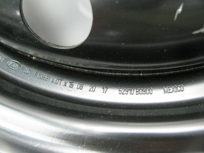 NEW - OUT OF BOX 15x4 Inch Steel Spare Wheel 15'' OEM For Hyundai 52910B0900