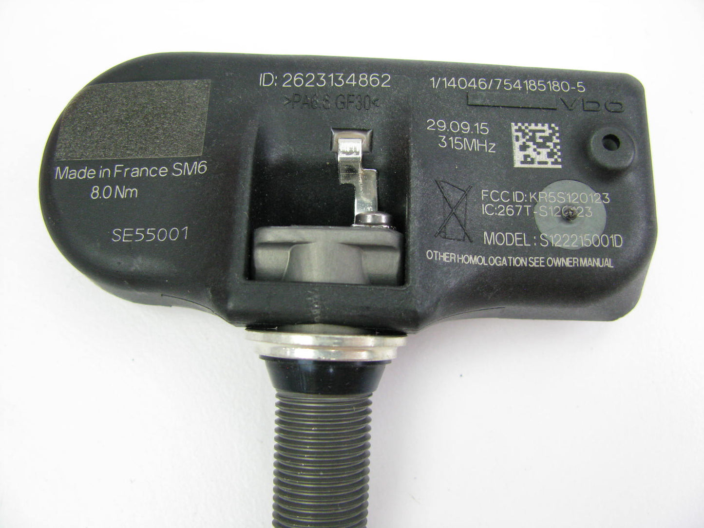 NEW OUT OF BOX - VDO 529332-2L700 TPMS Tire Pressure Monitor Sensor
