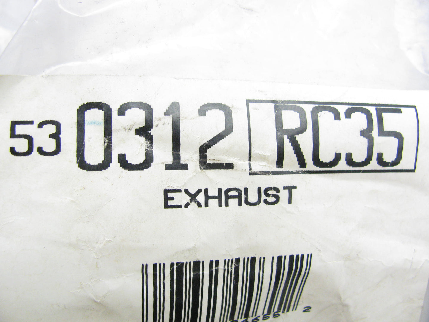 NEW - OUT OF BOX 530312 3-1/2'' Exhaust Pipe Rain Cap - 35619