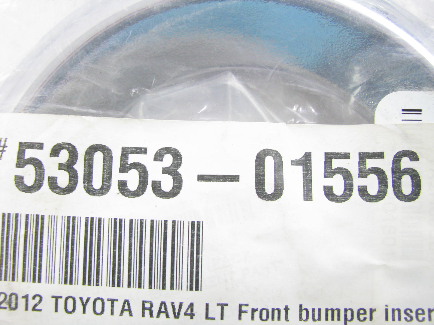 NEW OUT OF BOX FRONT LEFT Bumper Fog Light Trim Bezel Insert For 2009-2011 RAV4