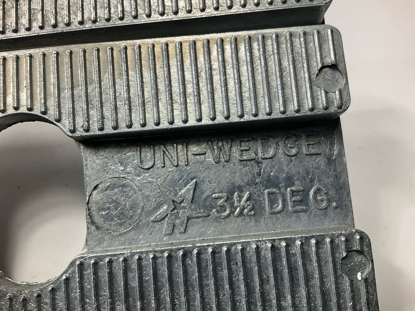 Uni-wedge 3-1/2 Degree Caster/Axle Alignment Shim 5-7/8'' X 3-7/8'' 3.5 Degree