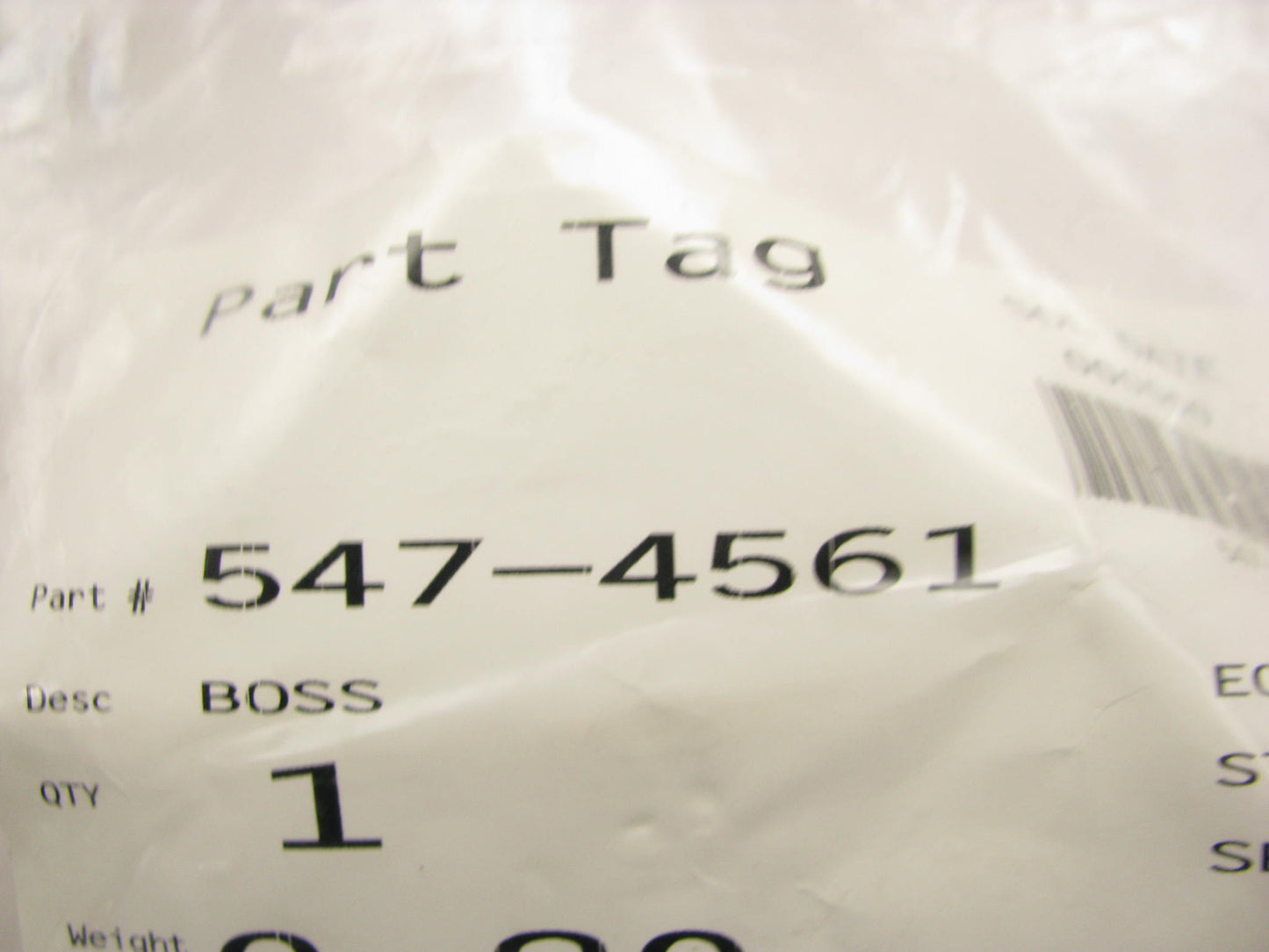 BULK PACKED - Genuine OEM For CAT Boss # 5474561