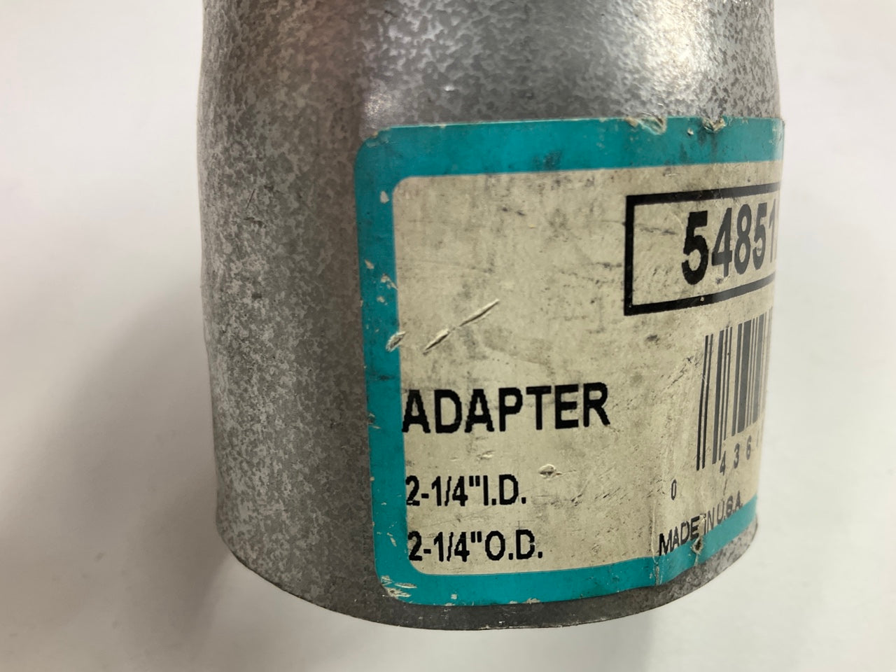 ROL 548512 Exhaust Pipe Adapter - 2-1/4'' ID To 2-1/4'' OD,  3-3/4'' Long