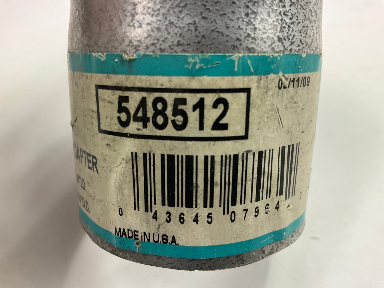 ROL 548512 Exhaust Pipe Adapter - 2-1/4'' ID To 2-1/4'' OD,  3-3/4'' Long