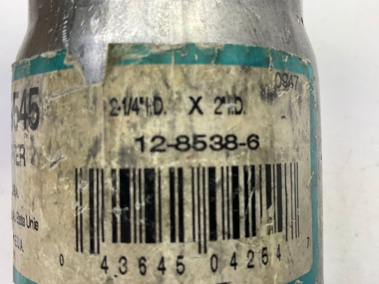 New 548545 Exhaust Pipe Adapter Connector - 2-1/4'' ID To 2'' ID
