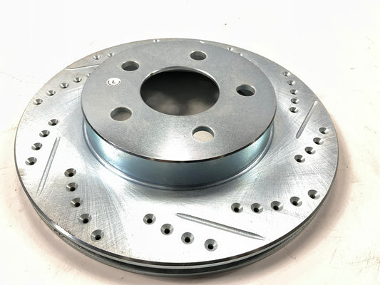 NEW UNBOXED 55027 Rear LEFT Brake Rotor - Slotted & Drilled - 1993-1997 Camaro