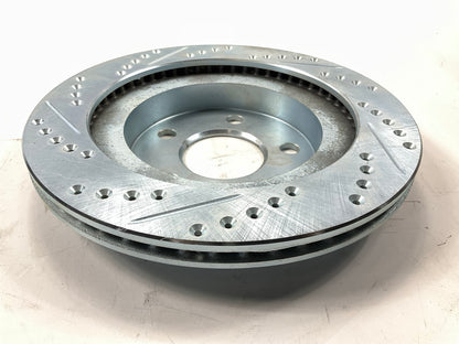 NEW UNBOXED 55027 Rear LEFT Brake Rotor - Slotted & Drilled - 1993-1997 Camaro
