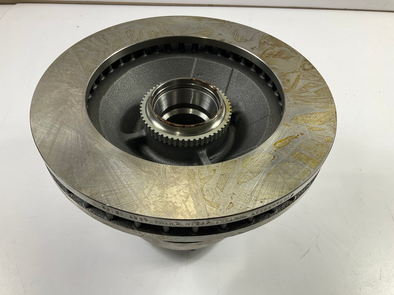 NEW UNBOXED Front Brake Rotor & Hub - 1995-1999 Chevy P30 DRW Dually
