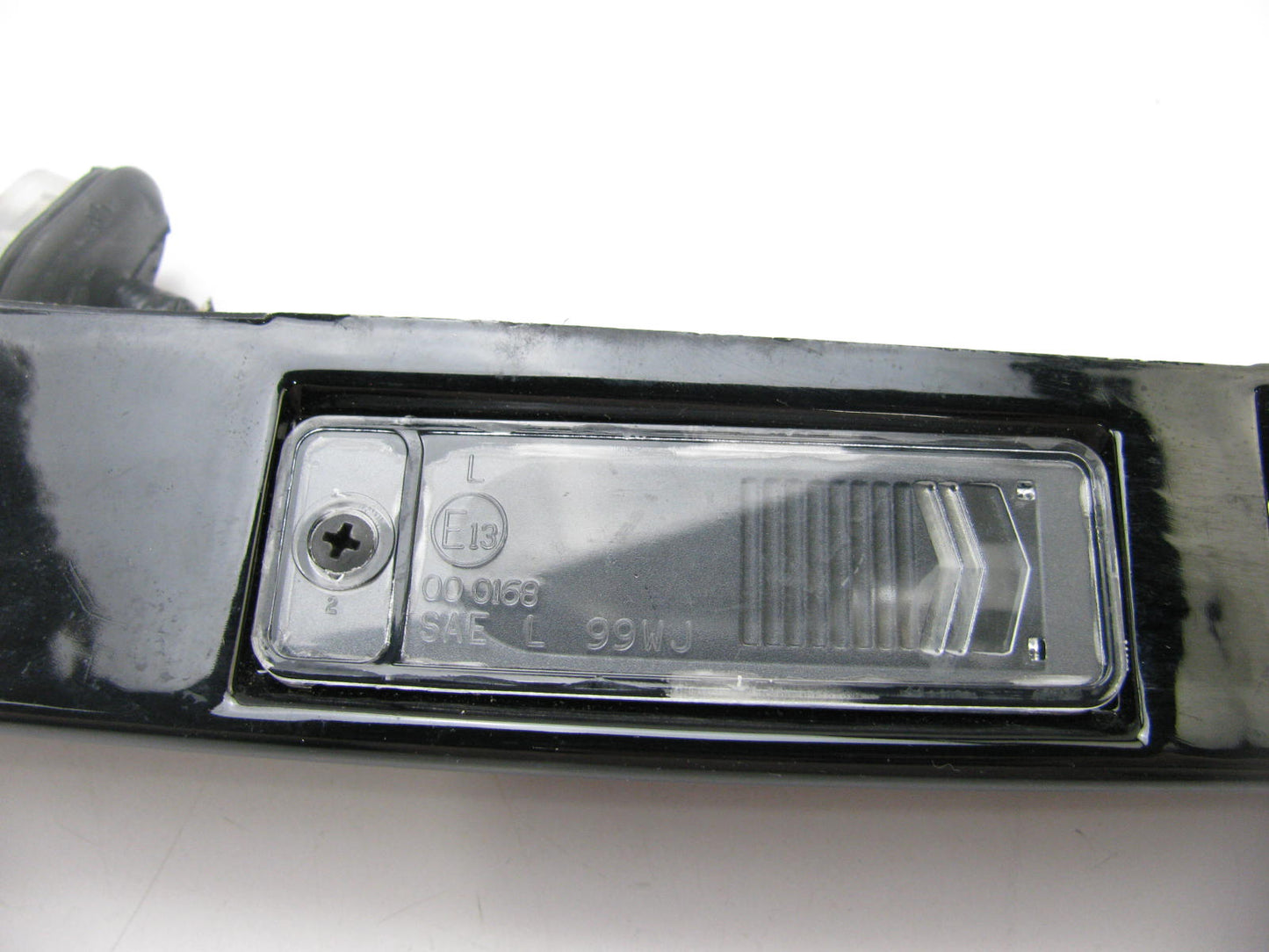 USED Rear Lift Gate License Plate Light Housing Trim Black, 99-04 Grand Cherokee