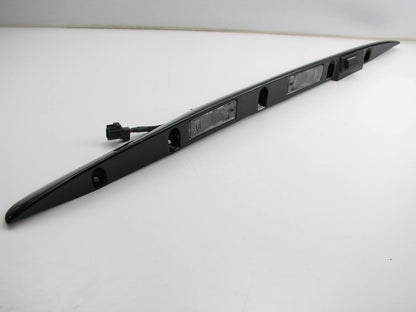 Rear Lift Gate License Plate Light Housing Trim Black For 1999-04 Grand Cherokee