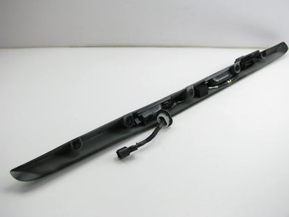 Rear Lift Gate License Plate Light Housing Trim Black For 1999-04 Grand Cherokee