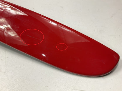 USED SCRATCHED - License Plate Lamp Light Trim Flame Red 99-04 Grand Cherokee