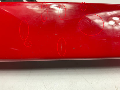 USED SCRATCHED - License Plate Lamp Light Trim Flame Red 99-04 Grand Cherokee