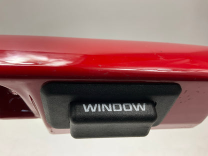USED SCRATCHED - License Plate Lamp Light Trim Flame Red 99-04 Grand Cherokee
