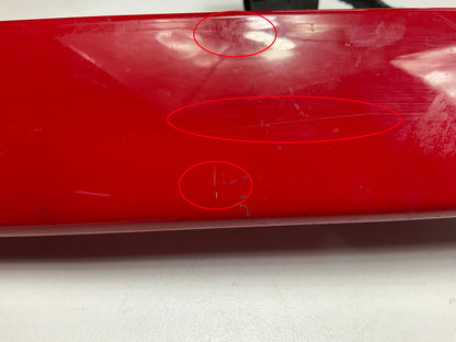 USED SCRATCHED - License Plate Lamp Light Trim Flame Red 99-04 Grand Cherokee