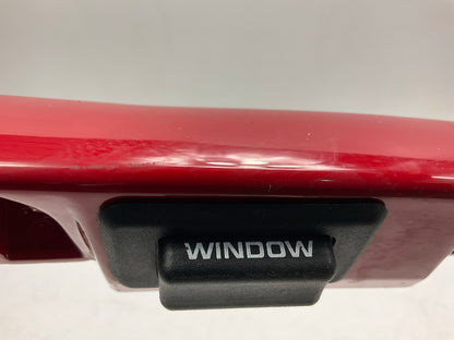 USED SCRATCHED - License Plate Lamp Light Trim Flame Red 99-04 Grand Cherokee