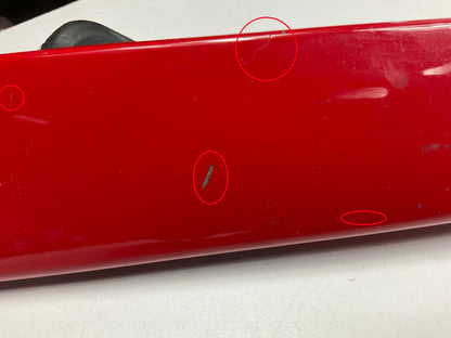 USED SCRATCHED - License Plate Lamp Light Trim Flame Red 99-04 Grand Cherokee