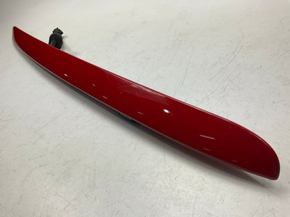 USED SCRATCHED - License Plate Lamp Light Trim Flame Red 99-04 Grand Cherokee