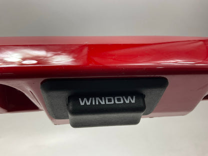 USED SCRATCHED - License Plate Lamp Light Trim Flame Red 99-04 Grand Cherokee