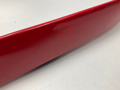 USED SCRATCHED - License Plate Lamp Light Trim Flame Red 99-04 Grand Cherokee