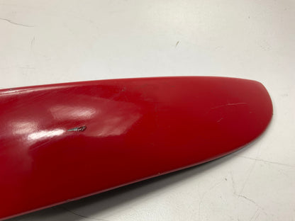 USED SCRATCHED - License Plate Lamp Light Trim Flame Red 99-04 Grand Cherokee
