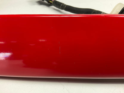 USED SCRATCHED - License Plate Lamp Light Trim Flame Red 99-04 Grand Cherokee