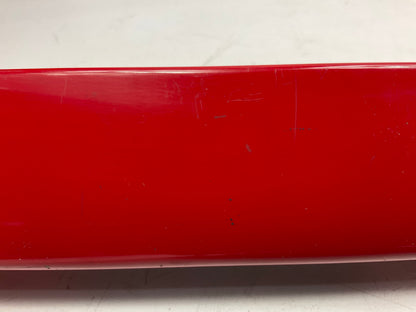 USED SCRATCHED - License Plate Lamp Light Trim Flame Red 99-04 Grand Cherokee