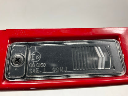 USED SCRATCHED - License Plate Lamp Light Trim Flame Red 99-04 Grand Cherokee