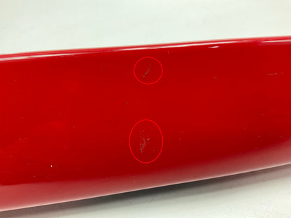 USED SCRATCHED - License Plate Lamp Light Trim Flame Red 99-04 Grand Cherokee