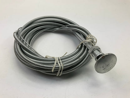 NEW UNBOXED Dorman 55195 Universal Control Cable W/ 1'' Chrome Knob, 12 Ft Length