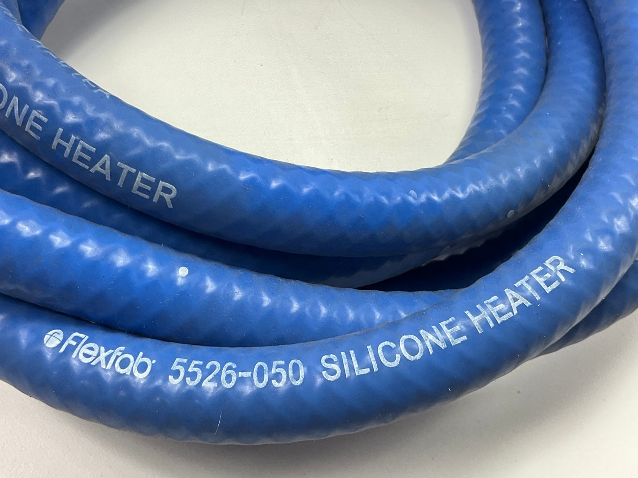 10 FEET - Flexfab 5526-050, 1/2'' X Blue Silicone Heater Hose