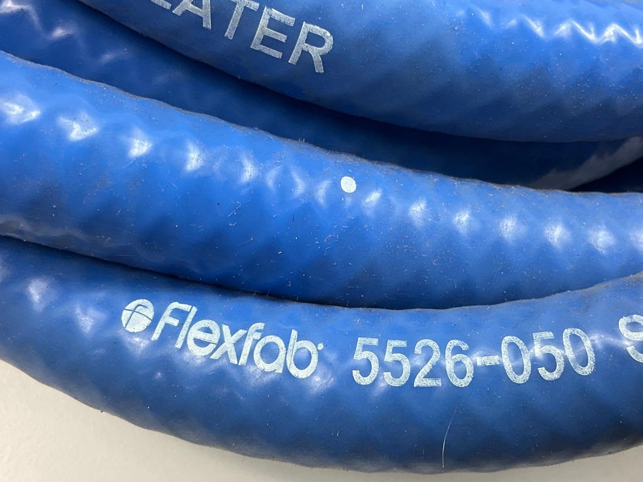 10 FEET - Flexfab 5526-050, 1/2'' X Blue Silicone Heater Hose