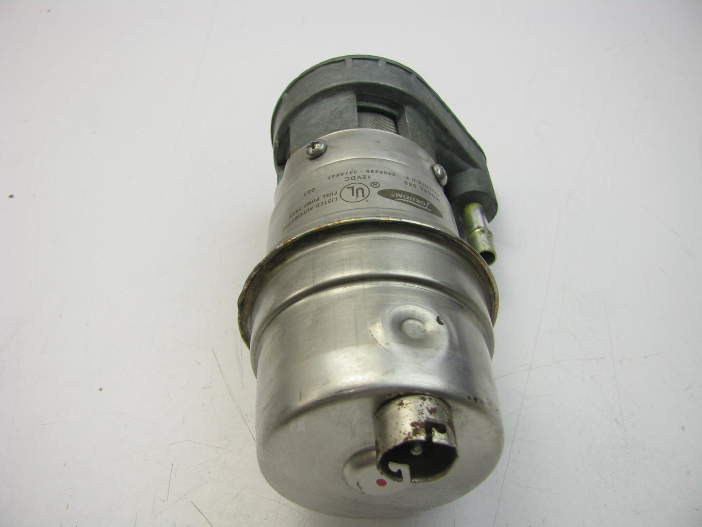 NOS 12V 585A Truck Electric Fuel Pump Model 558 12V DC - SOME DENTS FROM STORAGE