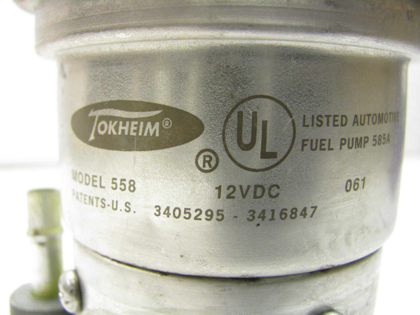 NOS 12V 585A Truck Electric Fuel Pump Model 558 12V DC - SOME DENTS FROM STORAGE