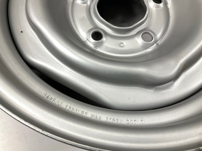 NOS 4-slot Steel Wheel 14''x6'', 5 X 4.5'' PCD 1967-1974 GM Chevy Buick Pontiac