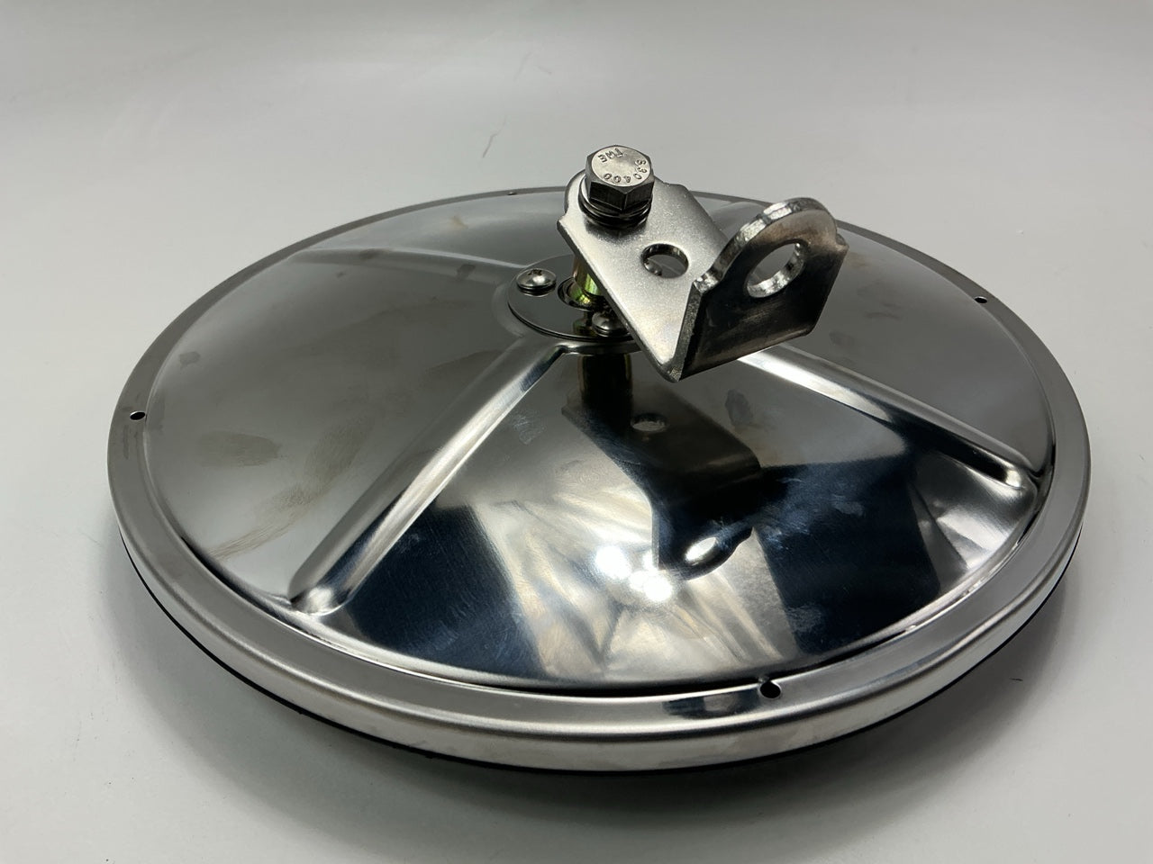 NEW UNBOXED 563.9004BK 8-1/2 Inch 8.5'' Stainless Steel Convex Mirror W Bracket