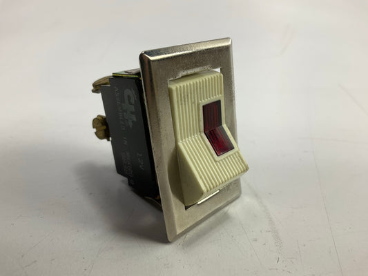 NEW UNBOXED Cole Hersee 56300-02 SPST Heavy Duty Rocker Switch W/ Pilot Light