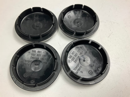 (4) NEW UNBOXED OEM VW 5G0601171 Wheel Center Caps 5G0-601-171-XQI