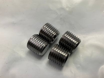 (4) NEW - OUT OF BOX SPECTRE 6048 Chrome Plated Pipe Plug, 1/4'' NPT