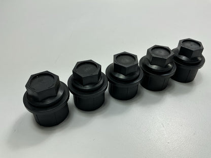 (5) NEW - UNBOXED 611-613 Wheel Lug Nut Cover