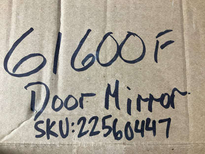 Unboxed KSource 61600F Left Power Mirror 2006-2012 Ford Fusion, 2006-2010 Milan