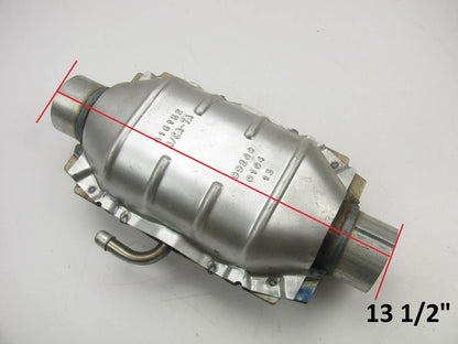 NEW Out Of Box 616152 Universal Fit Catalytic Converter 2'' Exhaust, 13-1/2'' Long