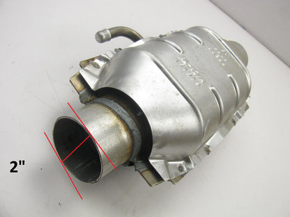 NEW Out Of Box 616152 Universal Fit Catalytic Converter 2'' Exhaust, 13-1/2'' Long