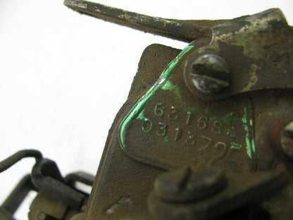Rebuildable Core, Sold As Shown - Carter 6316S BBD 2-BBL Carburetor For 75 Dodge